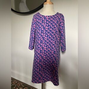 Vineyard Vines Girls Knit Whale Dress. In excellent pre owned condition